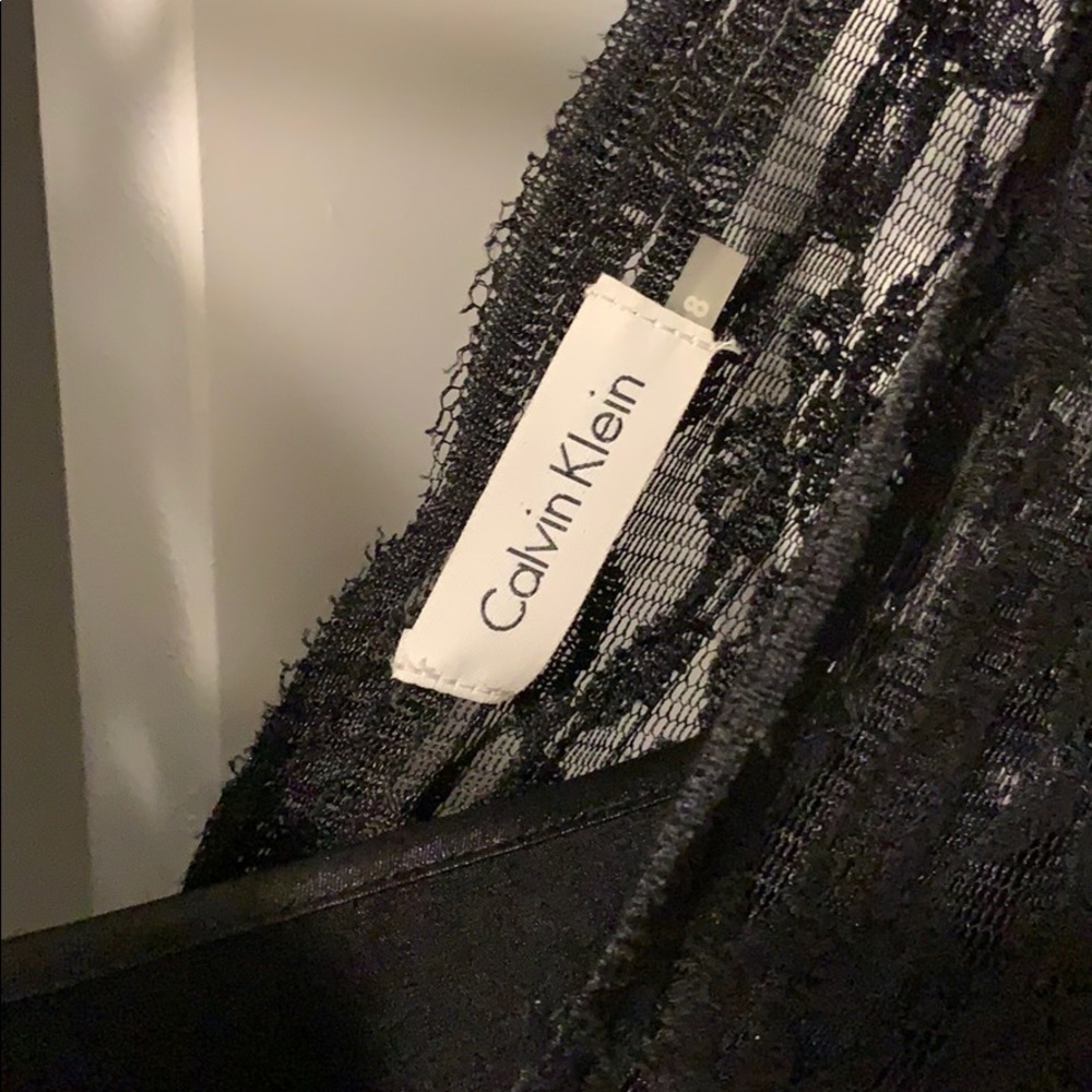 Calvin Klein Lace and Satin Dress - Picture 3 of 7